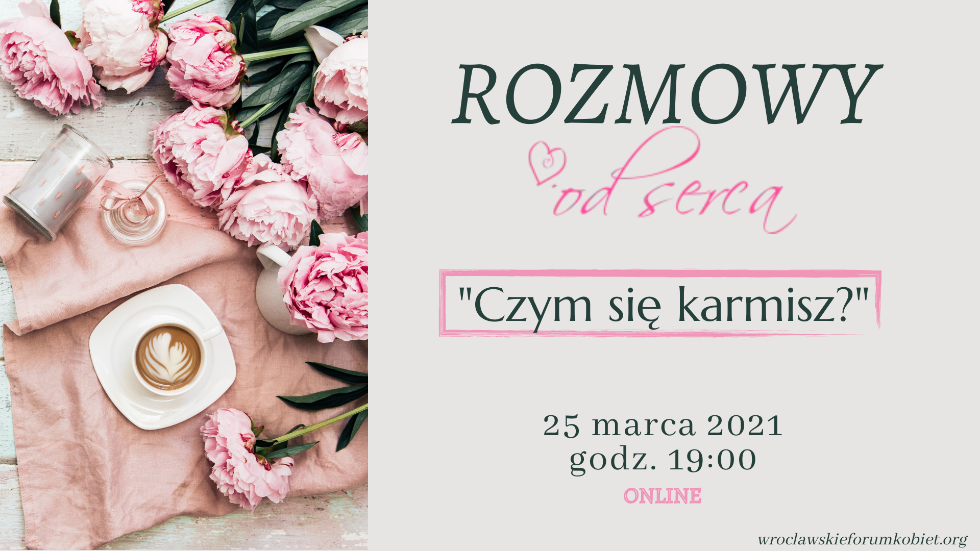 Read more about the article Rozmowy OdSerca – spotkanie online
